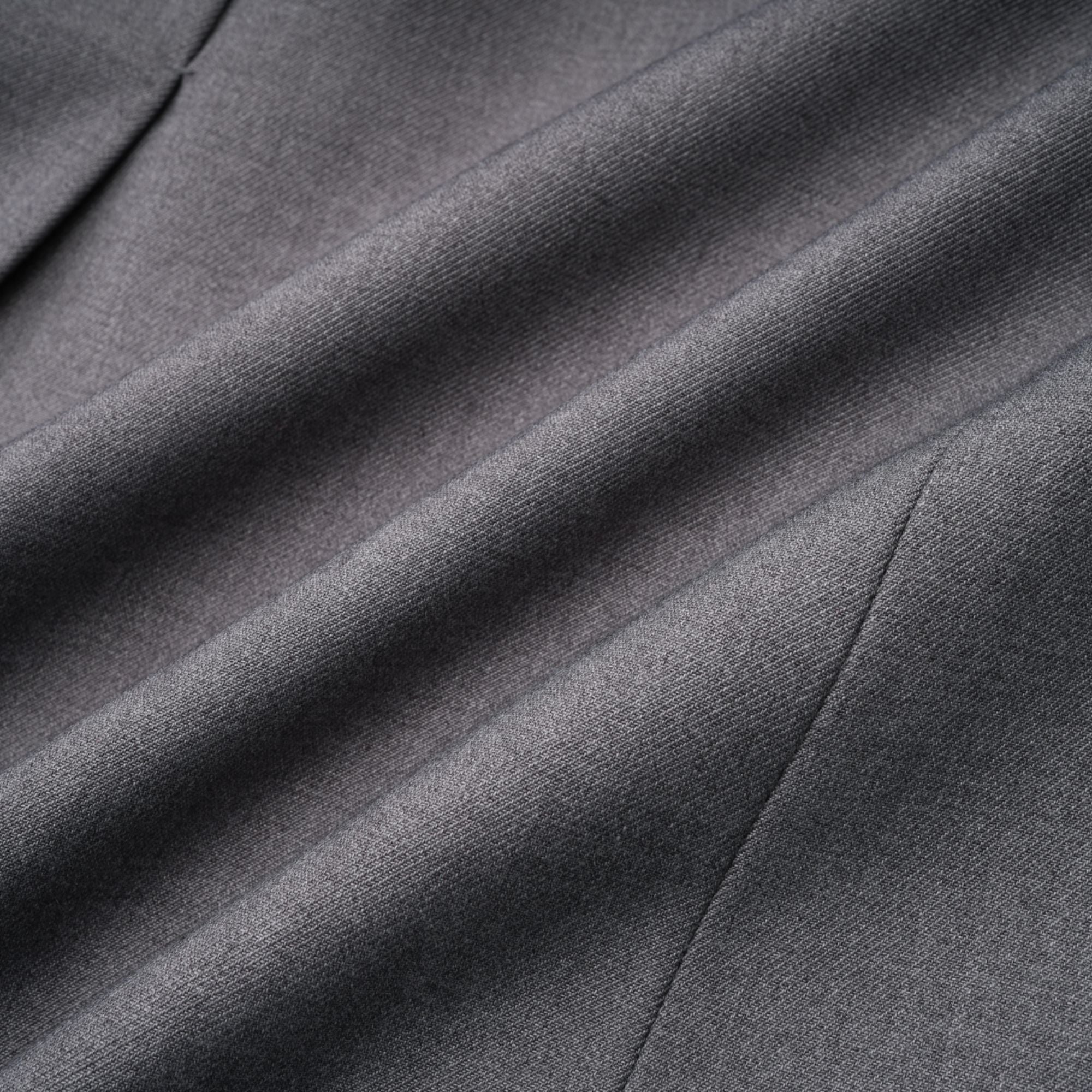 Thérèse Belted Waist Blazer Long Sleeve Buttoned Cuffs Detail Grey