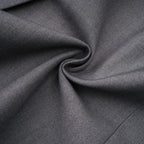 Thérèse Belted Waist Blazer Long Sleeve Buttoned Cuffs Detail Grey