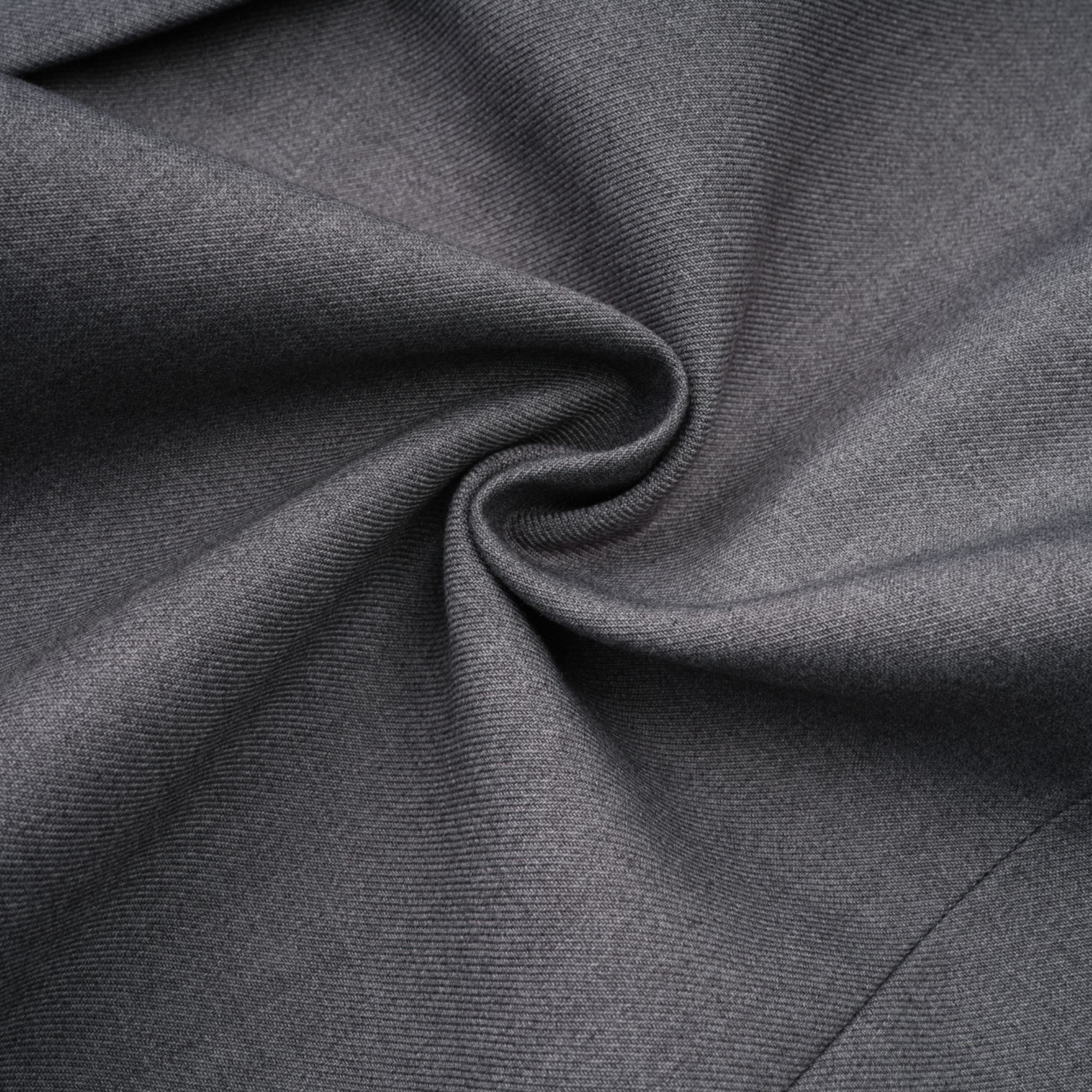 Thérèse Belted Waist Blazer Long Sleeve Buttoned Cuffs Detail Grey