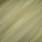 Matcha Ruffled Shirred Tulle Maxi Dress Sleeveless Smocked Panel Detail Green