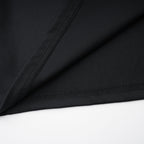 Andrea Keyhole Maxi Dress Cap Sleeve High Slit Detail Black
