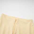 Fenella Asymmetrical Draped Cape & Dress Matching Set Sleeveless Maxi Yellow