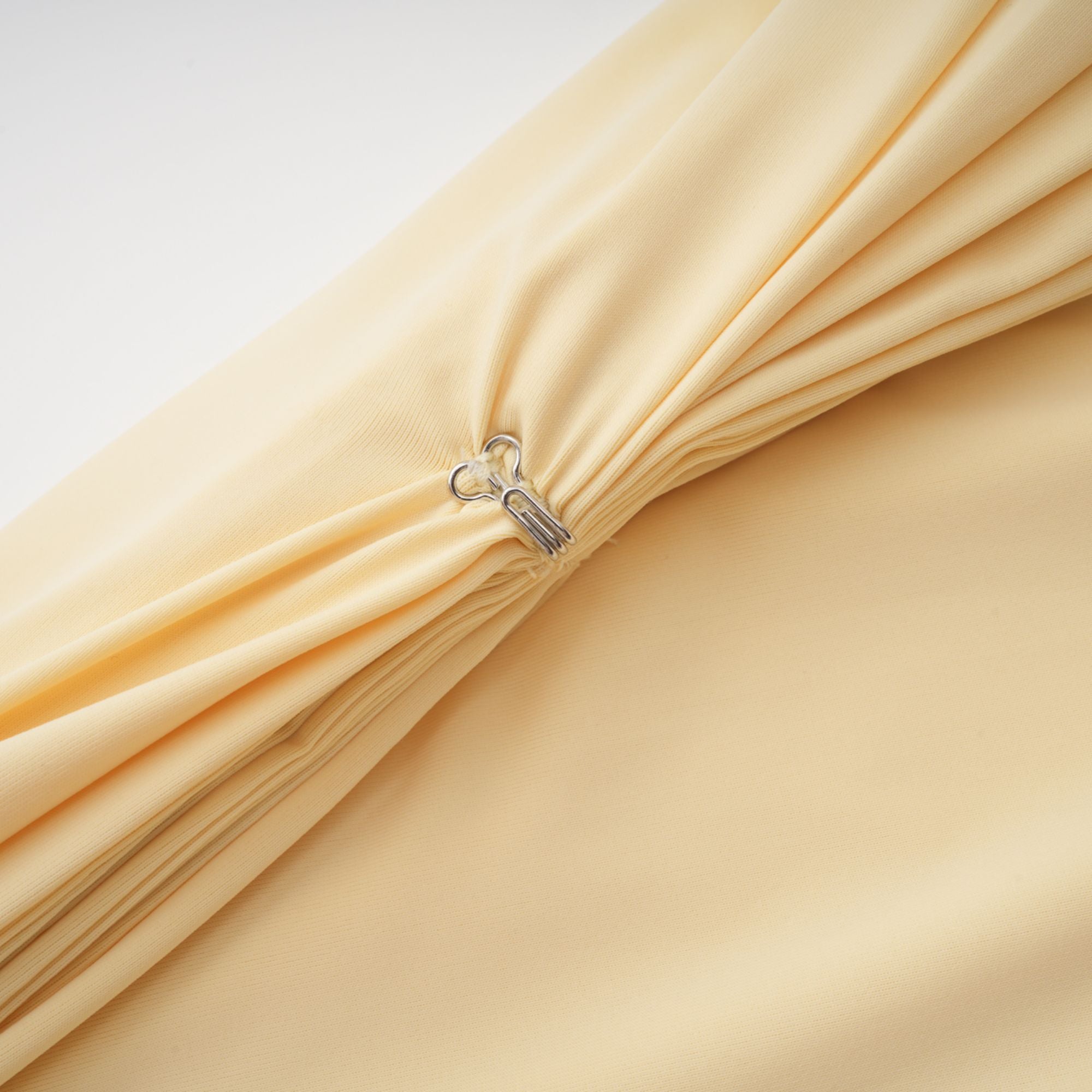 Fenella Asymmetrical Draped Cape & Dress Matching Set Sleeveless Maxi Yellow