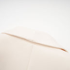 Éléna Embellished Sequined Blazer Dress Plunging V-Neck Long Sleeve Wrap Detail Neutrals