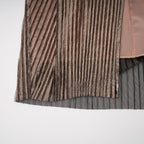 Marise Draped Satin Maxi Dress Off-Shoulder Lace-Up Detail Brown