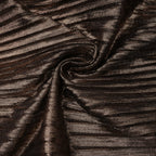 Marise Draped Satin Maxi Dress Off-Shoulder Lace-Up Detail Brown