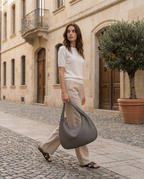 Maeve Woven Shoulder Bag Slouchy Shape Integrated Single Strap Black